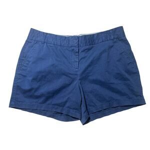 Roz & Ali Womens 16 Navy Blue Chino Lightweight Classic Shorts